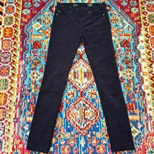 AG Prima midrise cigarette ladies' jeans - black plush